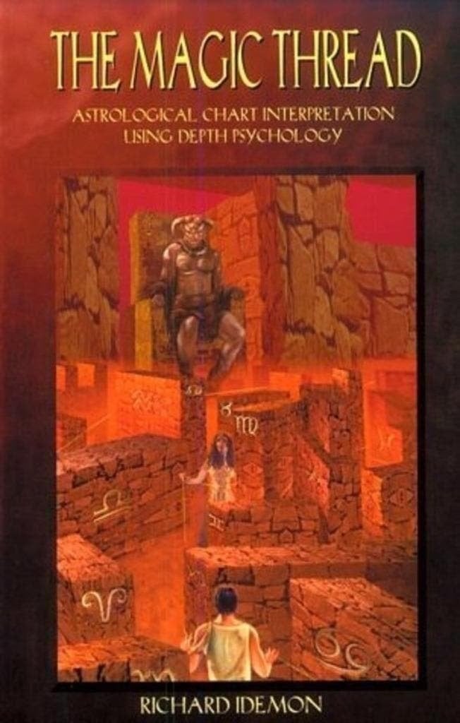Richard Idemon The Magic Thread Astrological Chart, Boeken, Ophalen of Verzenden, Zo goed als nieuw, Overige onderwerpen, Achtergrond en Informatie