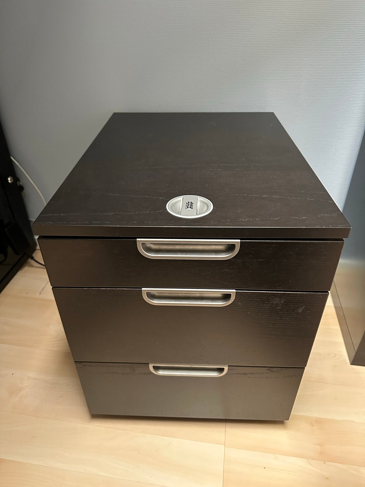 IKEA GALLANT ladeblok met 3 lades en slot, Ophalen, Gebruikt