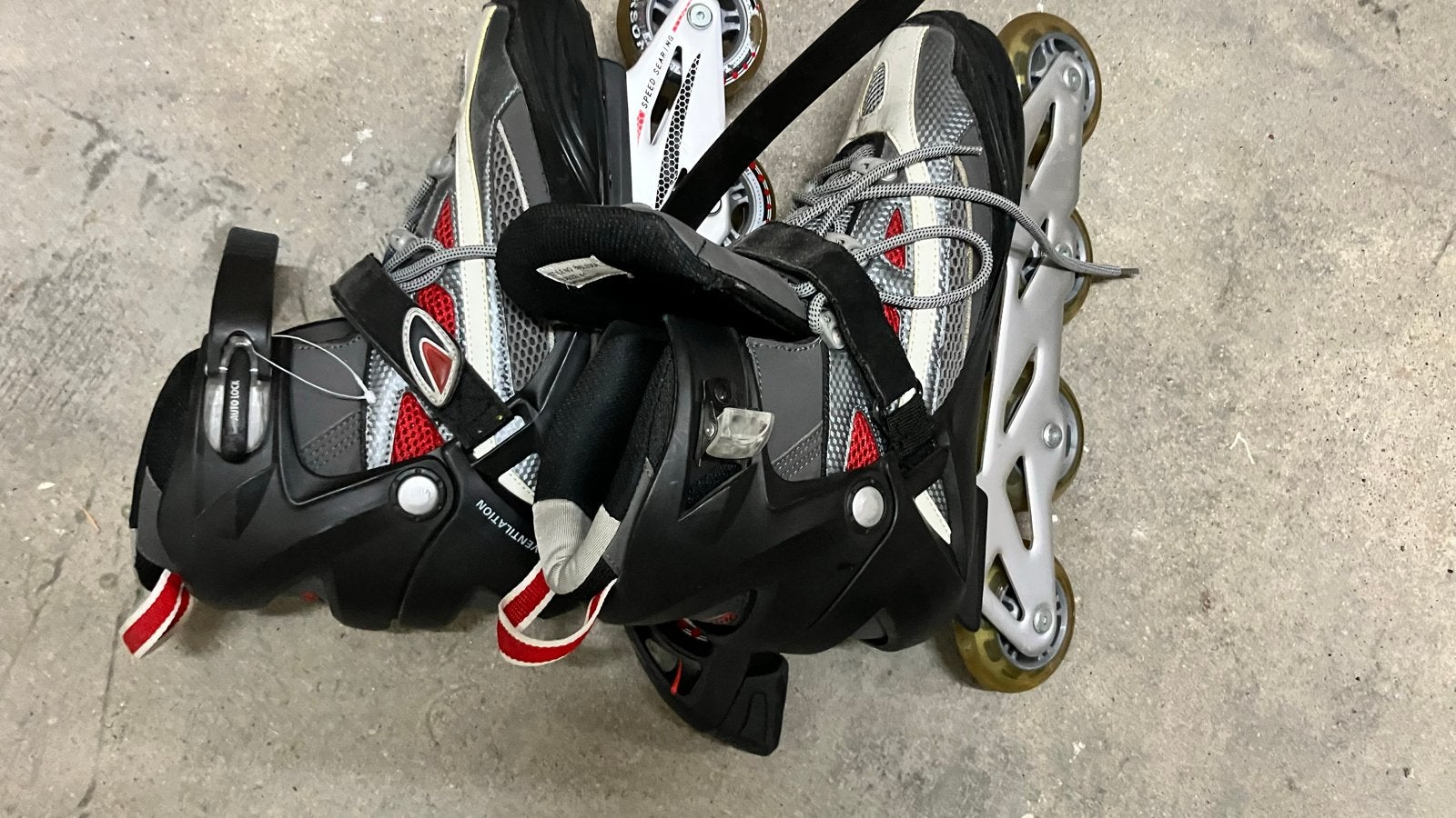 Inline skates maat 44 - Zo goed als nieuw, Sport en Fitness, Skeelers, Heren, Zo goed als nieuw, Inline skates 4 wielen, Ophalen