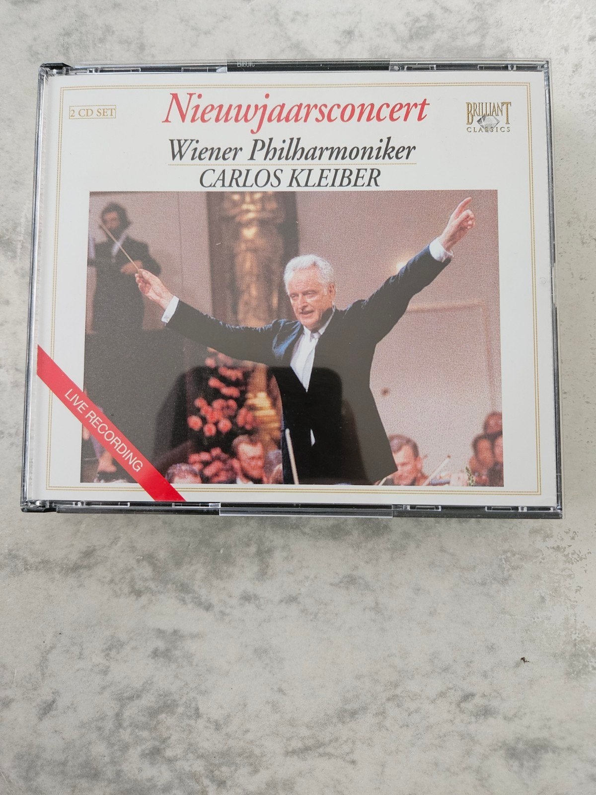 2 CD Box - Nieuwjaarsconcert Wiener Philharmoniker - Carlos, Ophalen of Verzenden, Gebruikt, Boxset