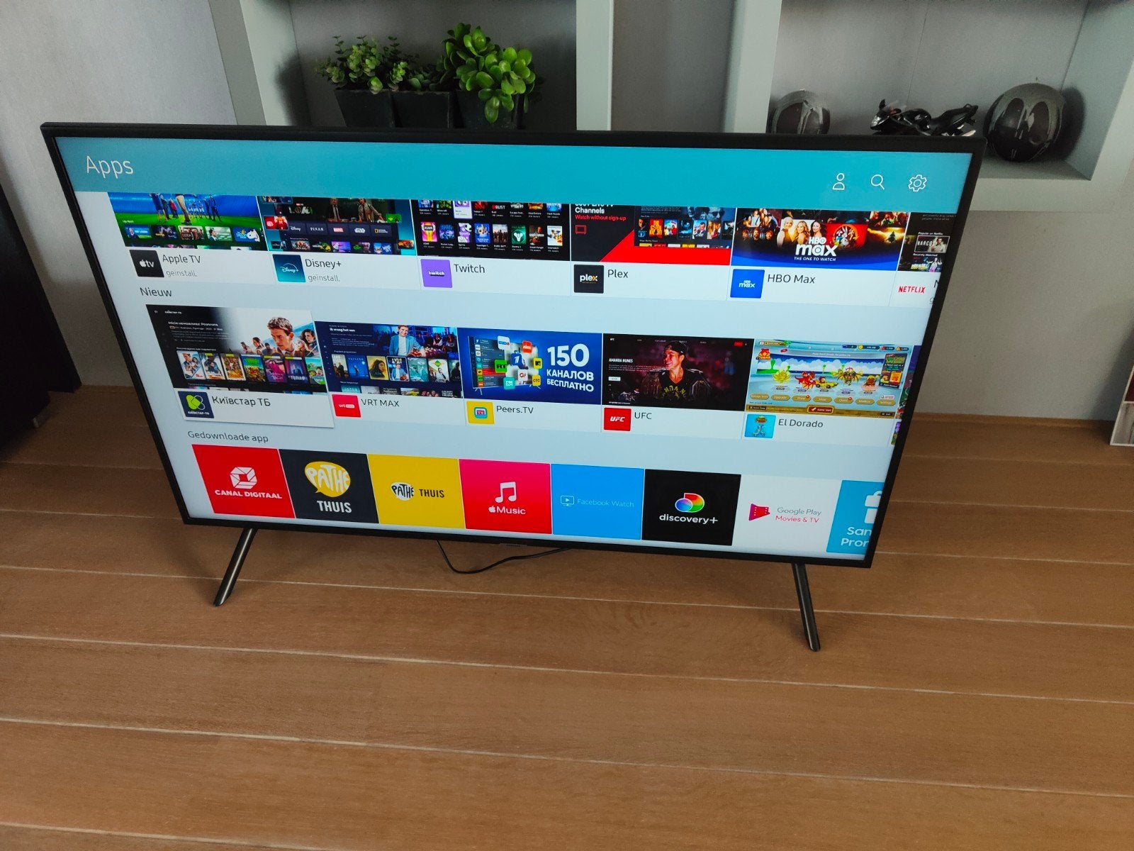 49 inch Samsung 4k smart tv., Ophalen, LED, 50 Hz, Zo goed als nieuw