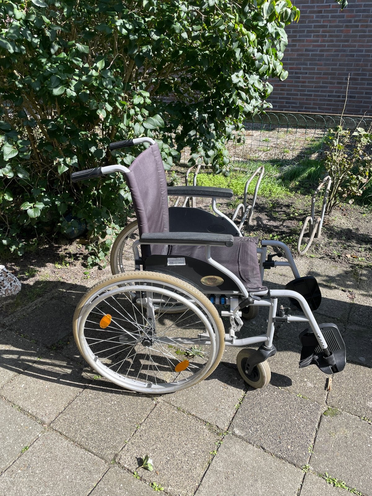 Rolstoel inklapbaar, Diversen, Ophalen, Inklapbaar, Gebruikt, Duwrolstoel