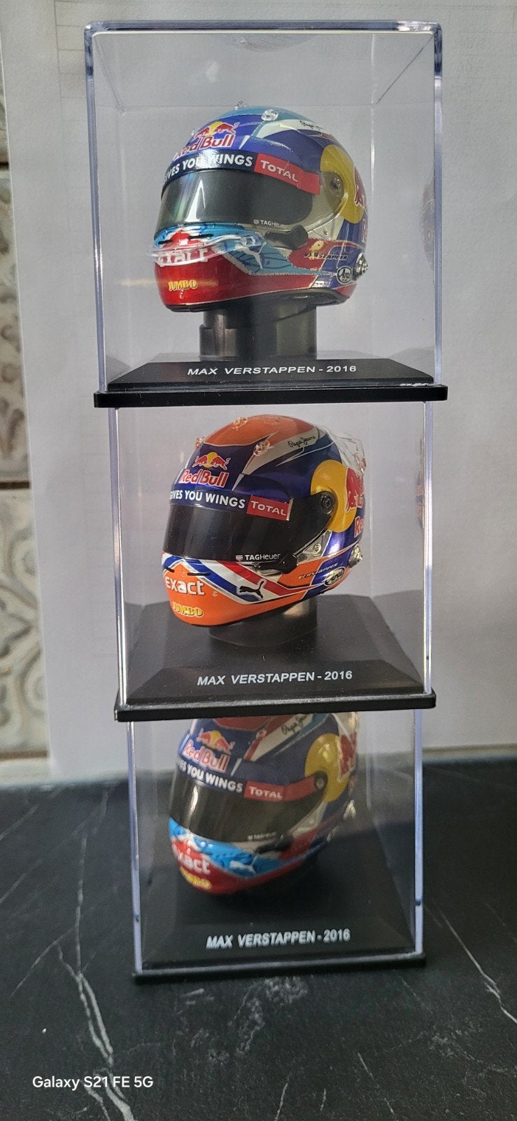 1/5 helm max Verstappen, Ophalen of Verzenden, Zo goed als nieuw, Formule 1