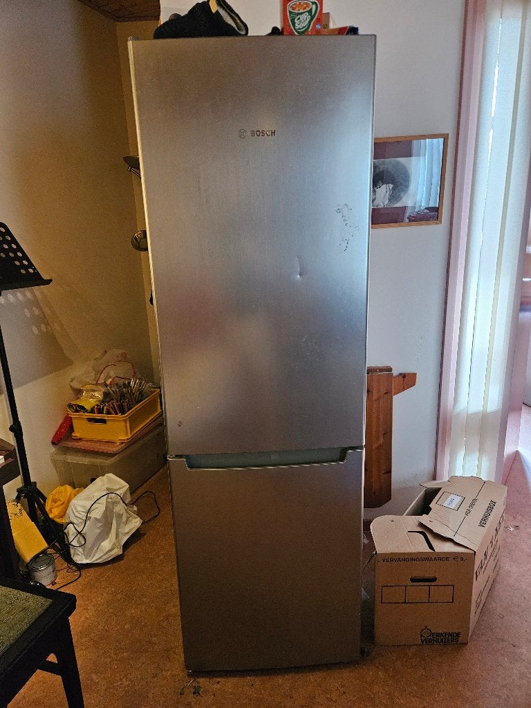 Bosch Koelkast met vriesvak 185 cm - Goede staat, Witgoed en Apparatuur, Ophalen, Gebruikt, 200 liter of meer, Met aparte vriezer
