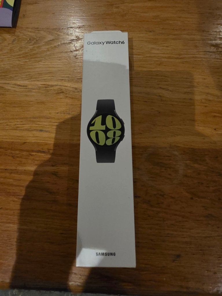 Samsung Galaxy Wach6, Zwart, Nieuw, Samsung ⌚️, Ophalen of Verzenden