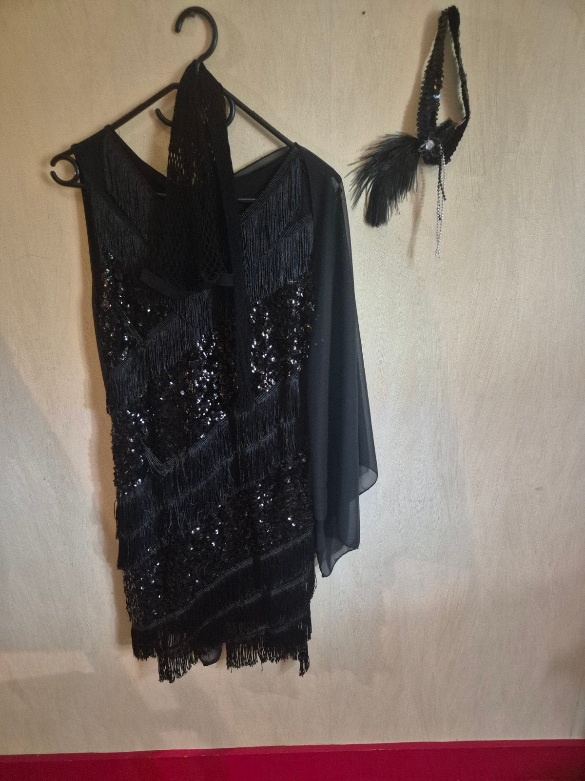 Charleston jurkje met accessoires, Ophalen of Verzenden, Zo goed als nieuw, Carnaval
