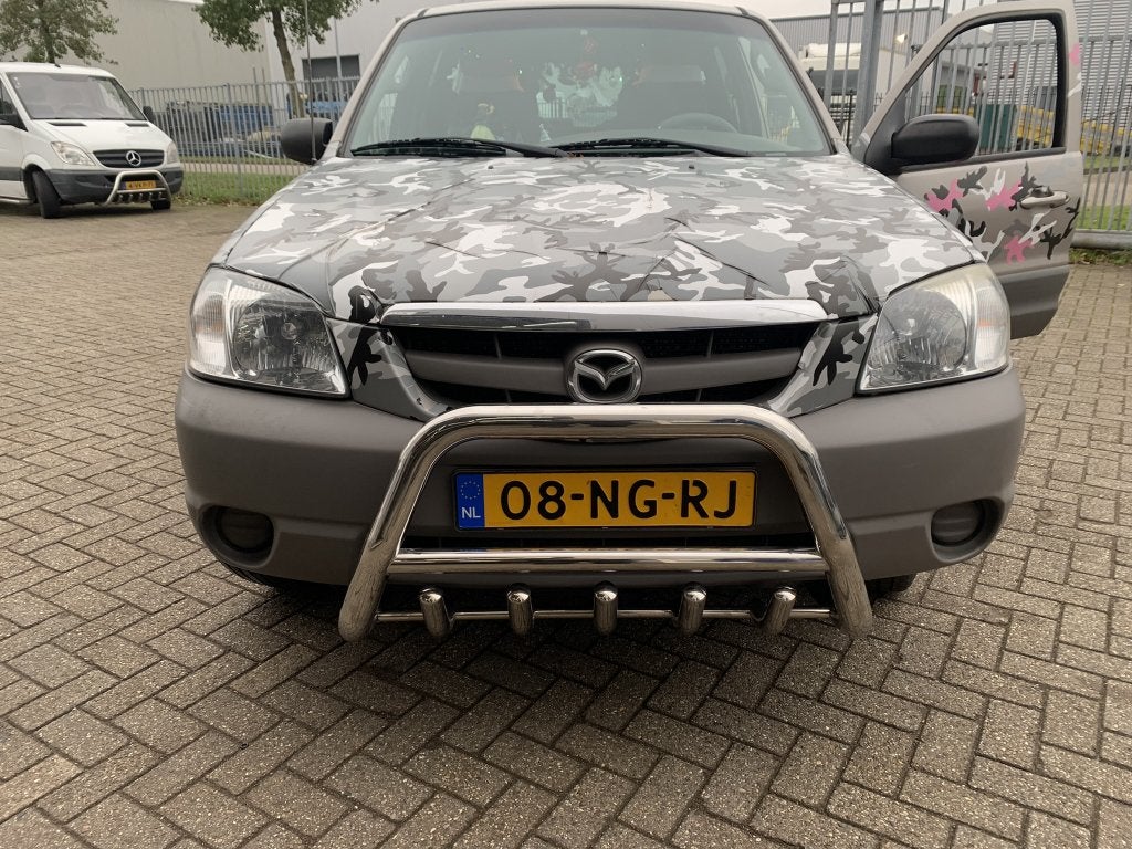 Mazda Tribute Pushbar Bullbar met carterbeschermer, Niet ingevuld, Niet ingevuld, Niet ingevuld