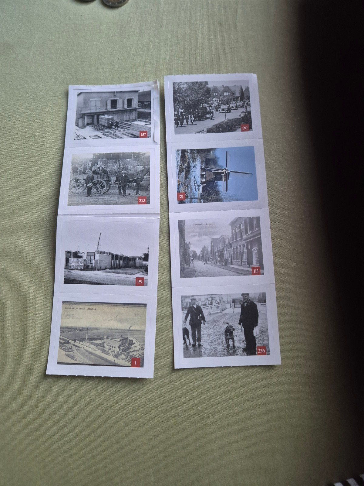 Historische plaatjes Leerdam - Plus Teeuw verzamelalbum, 1980 tot heden, Nieuw, Ophalen of Verzenden, Prent