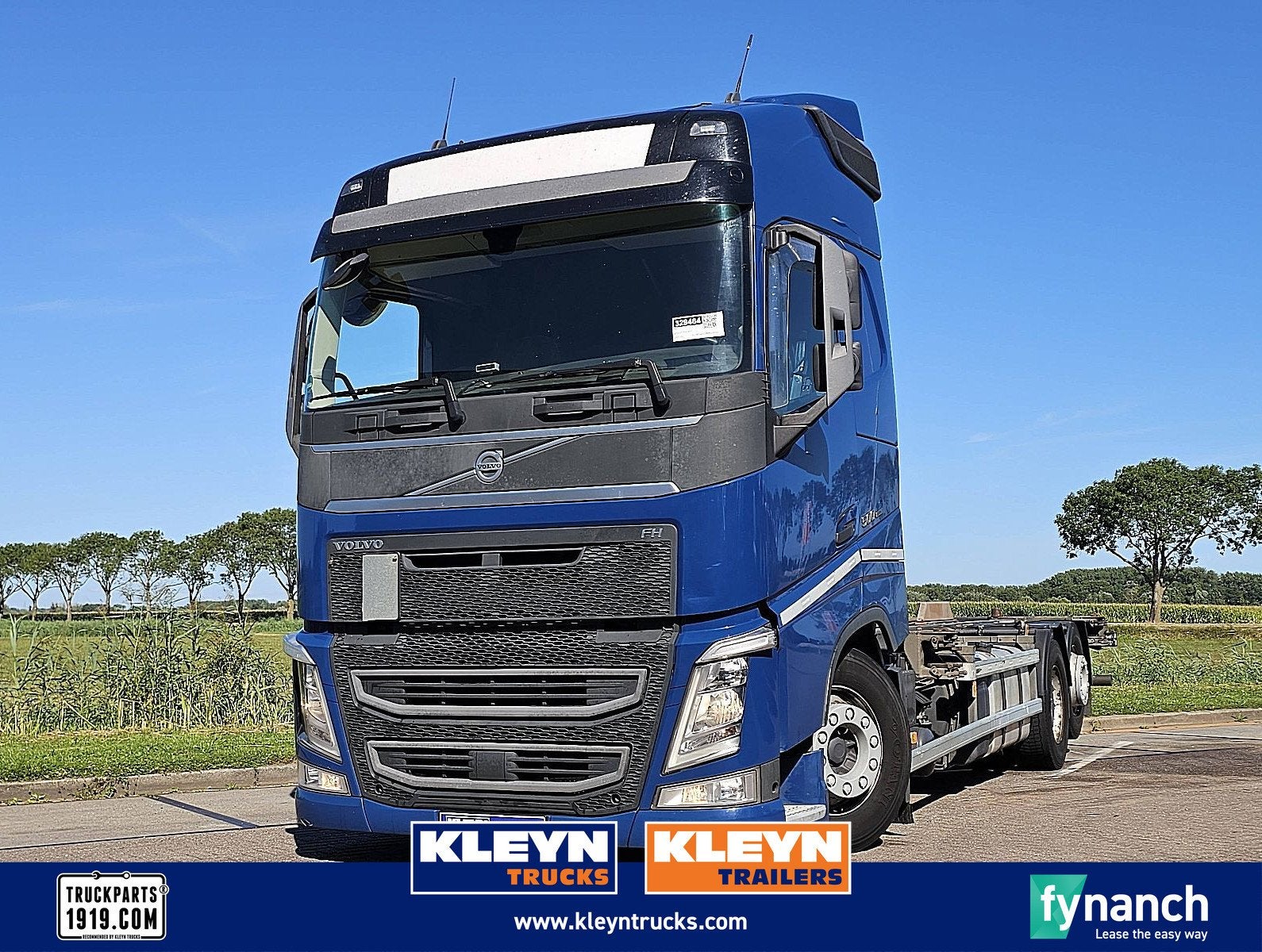 VOLVO FH 500 6x2 steer euro6d, Automaat, 510 pk, Blauw, Bedrijf