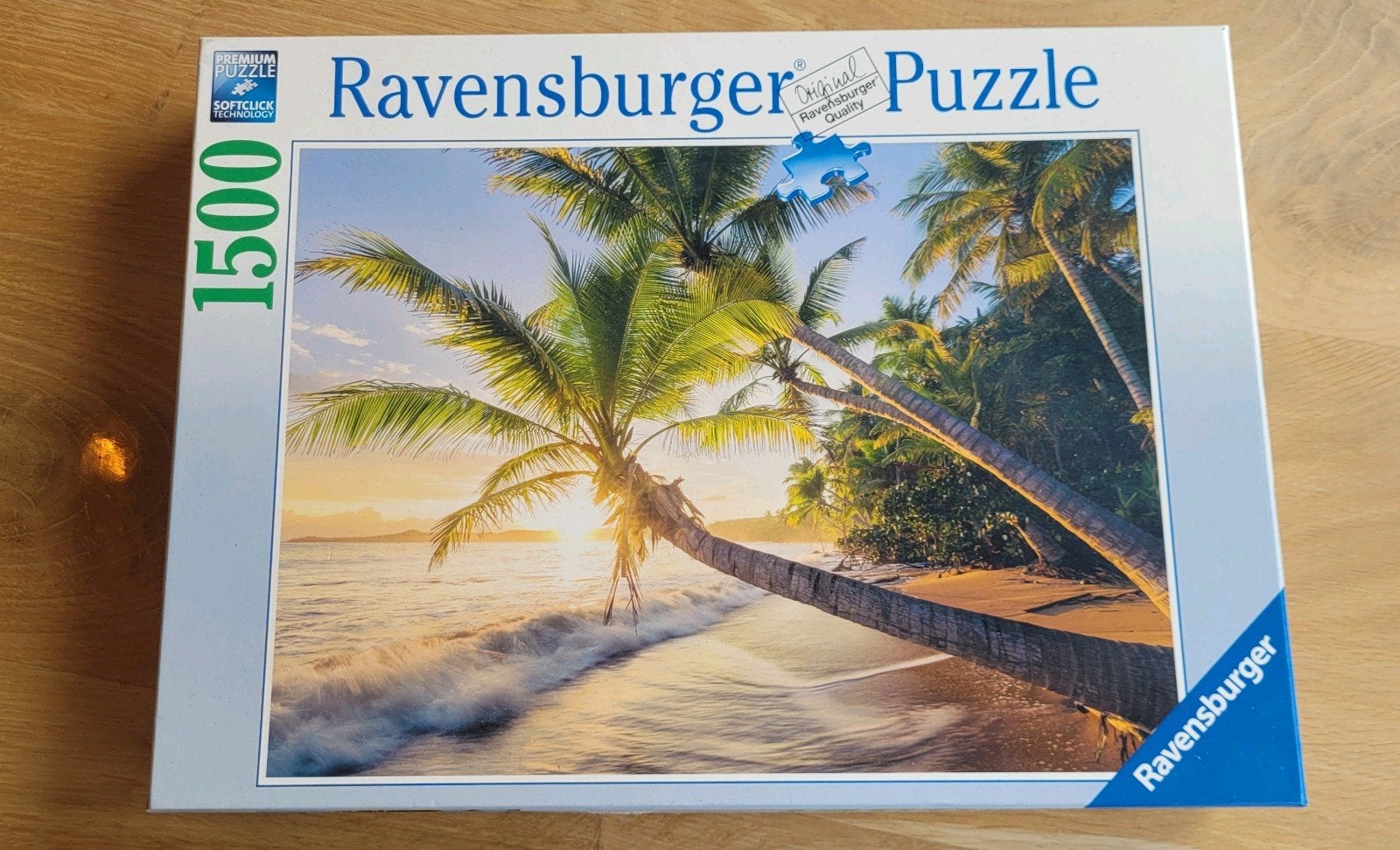 ravensburger puzzel 1500 stukjes, zgan, compleet, €5, Ophalen of Verzenden, 500 t/m 1500 stukjes, Zo goed als nieuw