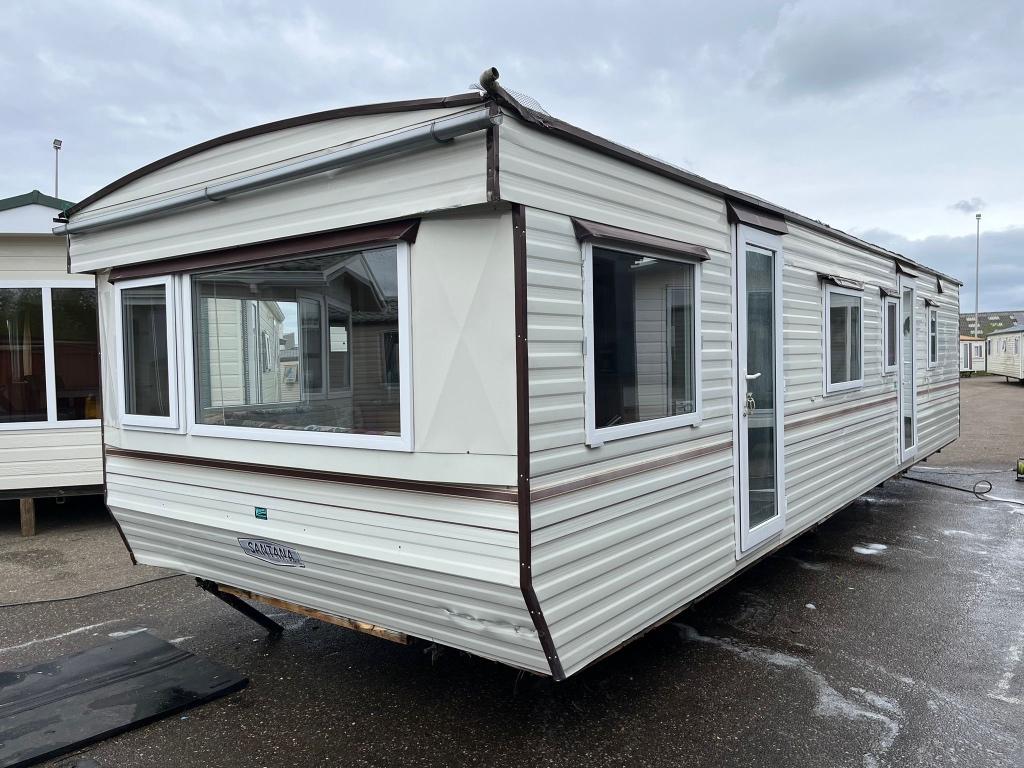 Santana | 10.00x3.10 | 2SLP | Dubb Glas | badkamer |, Caravans en Kamperen, Stacaravans, Tot en met 4