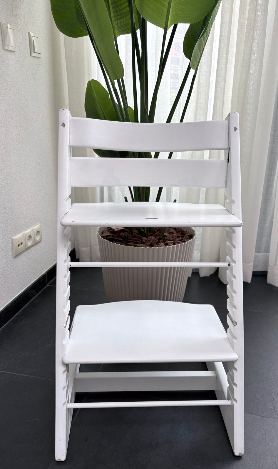 Tripp trapp stoel (oud model), Ophalen, Gebruikt, Meegroeistoel