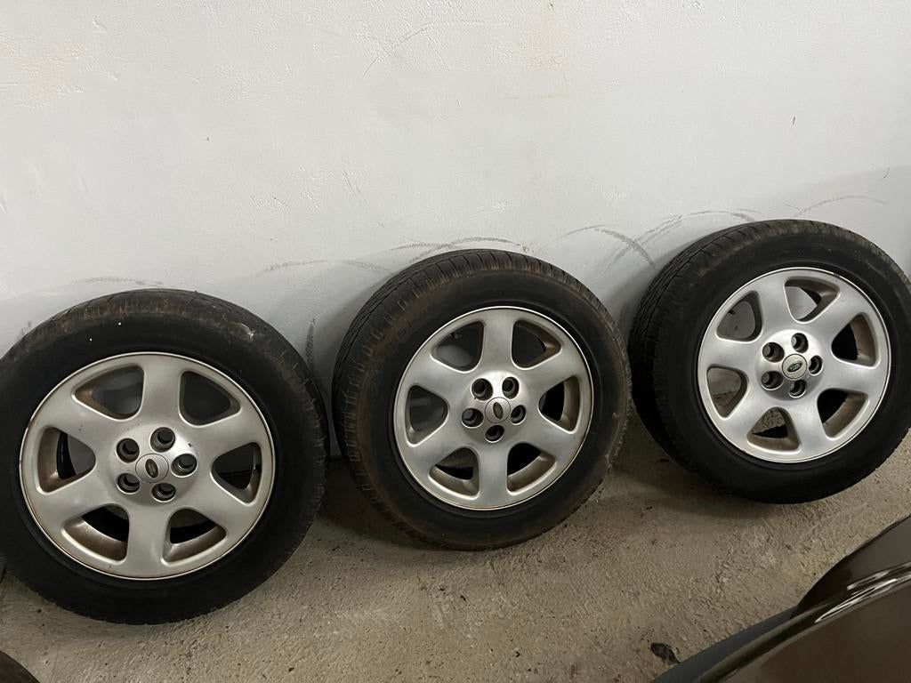 Land Rover Discovery V8 Wielen velgen met 255/55R18 Banden, 18 inch, Gebruikt, 255 mm, Banden en Velgen