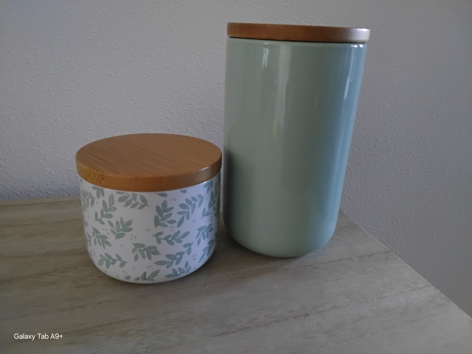 potten decoratief  2x, Ophalen of Verzenden, Zo goed als nieuw, Overige materialen, Pot, Bus of Blik