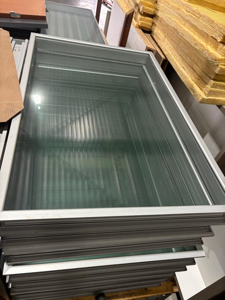Diverse maten dubbelglas ramen  voor binnen - Nieuwstaat, Doe-het-zelf en Verbouw, Glas en Ramen, Gevelraam of Ruit, 80 tot 120 cm