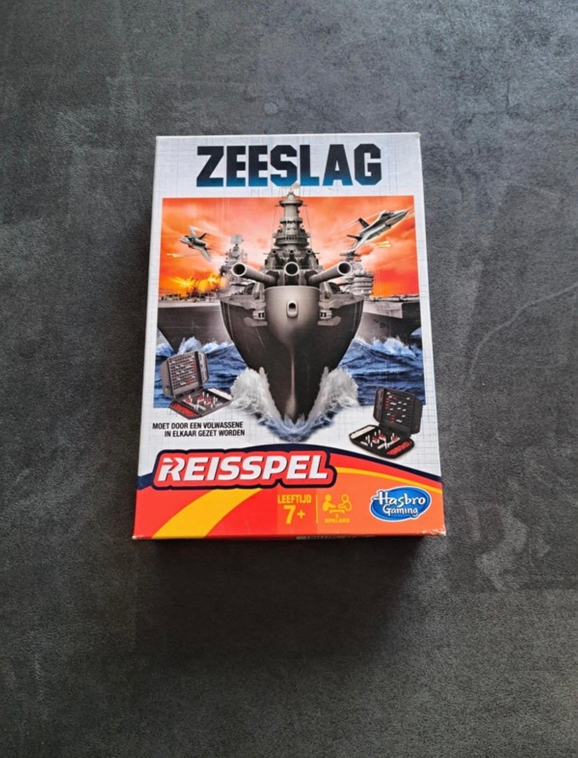 Zeeslag Reisspel - Hasbro Gaming, Een of twee spelers, Ophalen of Verzenden, Zo goed als nieuw, Hasbro Gaming