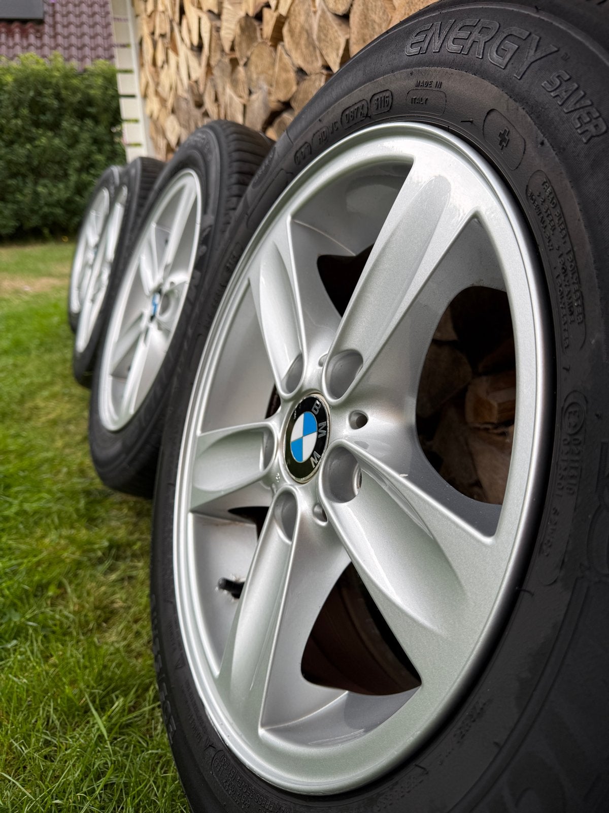 Originele BMW 16 inch velgen met Michelin banden, Auto-onderdelen, Banden en Velgen, Ophalen, Gebruikt, 16 inch, Banden en Velgen