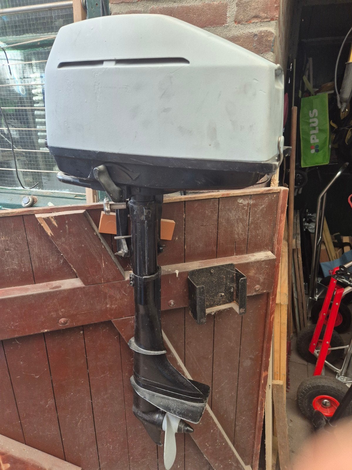 tomos kortstart buiten motor.4.5 pk, Ophalen of Verzenden, Gebruikt, Motor en Techniek, Zeilboot of Motorboot