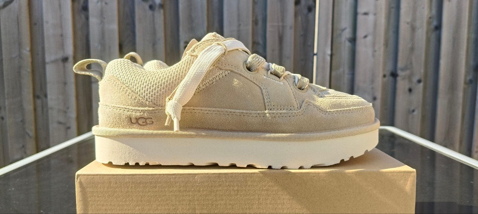 Ugg Lo Lowmel ' Mustard Seed ', UGG, Beige, Nieuw, Ophalen of Verzenden