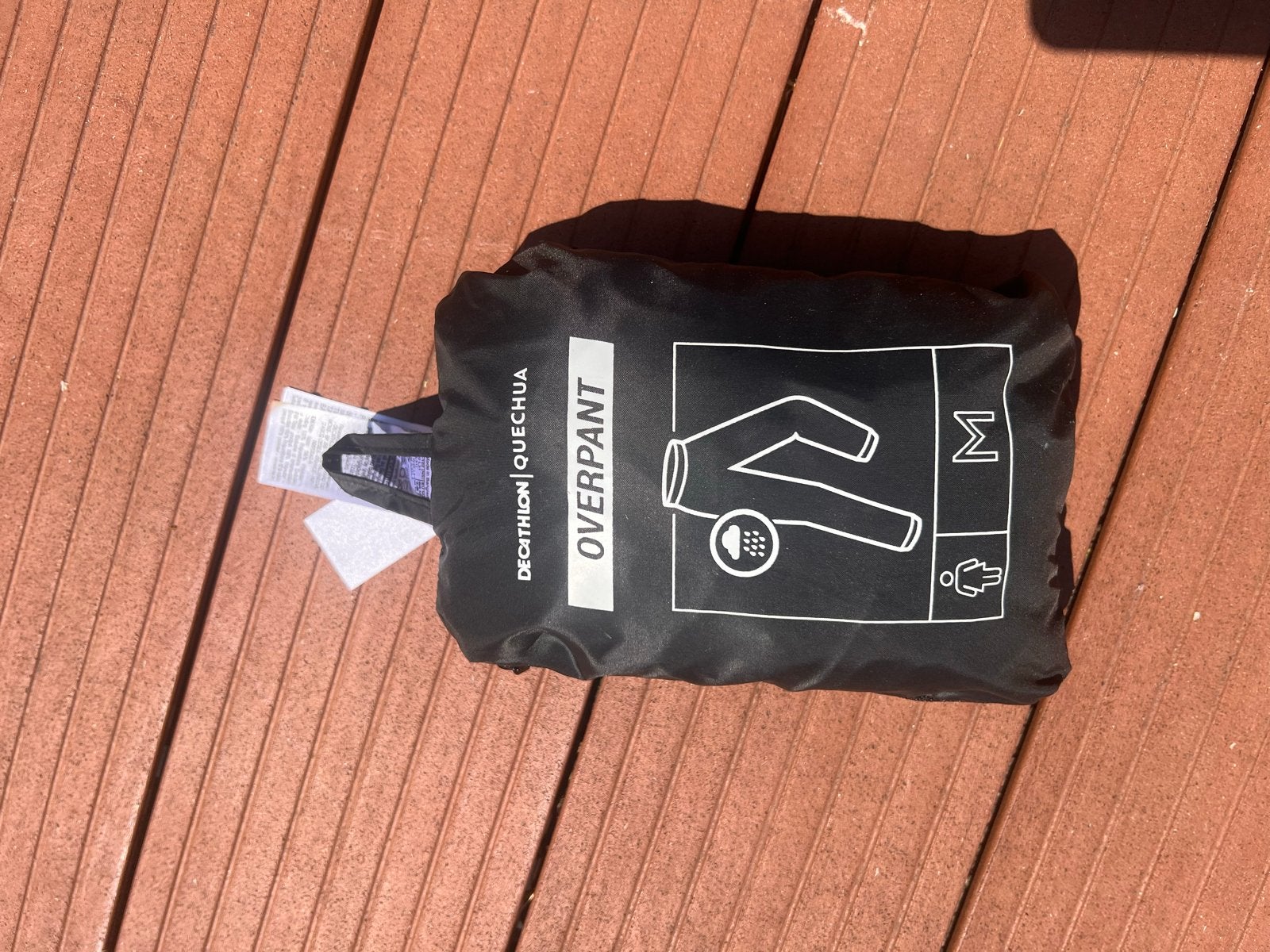 Decathlon Quechua Overpant Regenbroek Maat M, Ophalen, M, Nieuw, Onderkleding