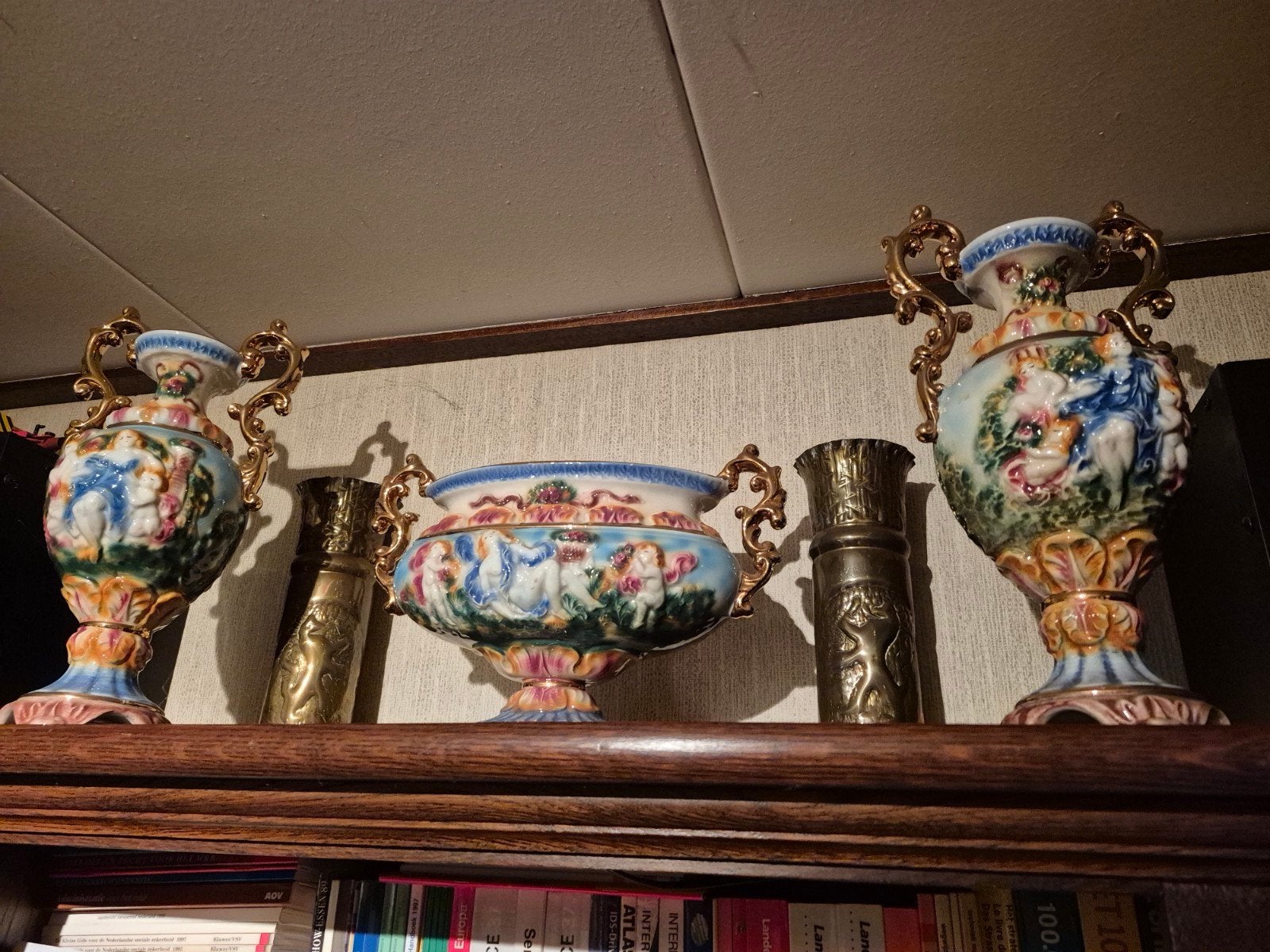 chinees kaststel, Ophalen