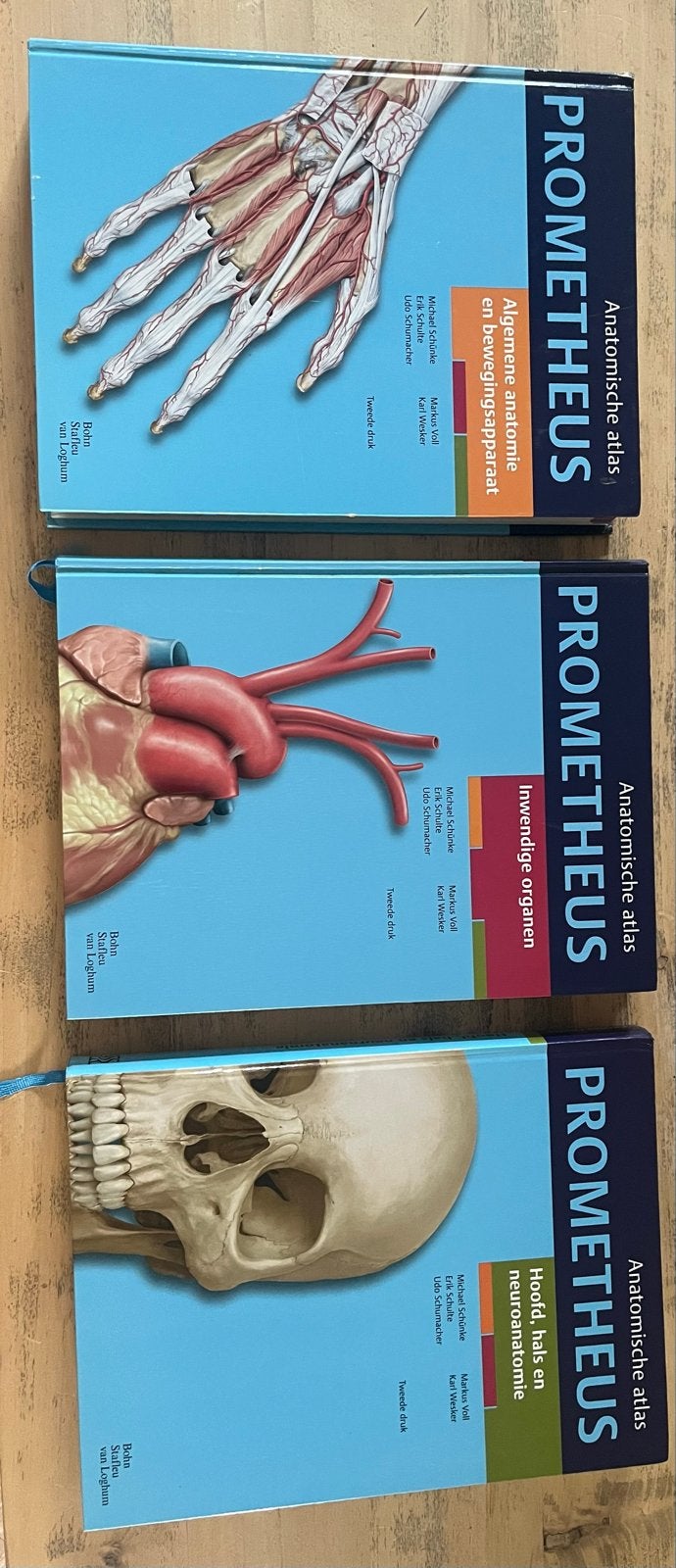 Prometheus Anatomische Atlas - 3 delen, Ophalen of Verzenden, Beta, Zo goed als nieuw, WO