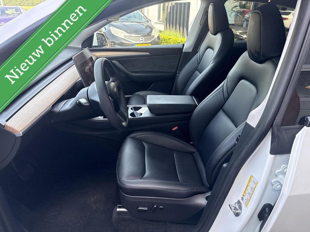 Tesla Model Y Long Range AWD 75 kWh SOH 91% WARMTEPOMP *ALL-, Automaat, 12 maanden, Gebruikt, Zwart
