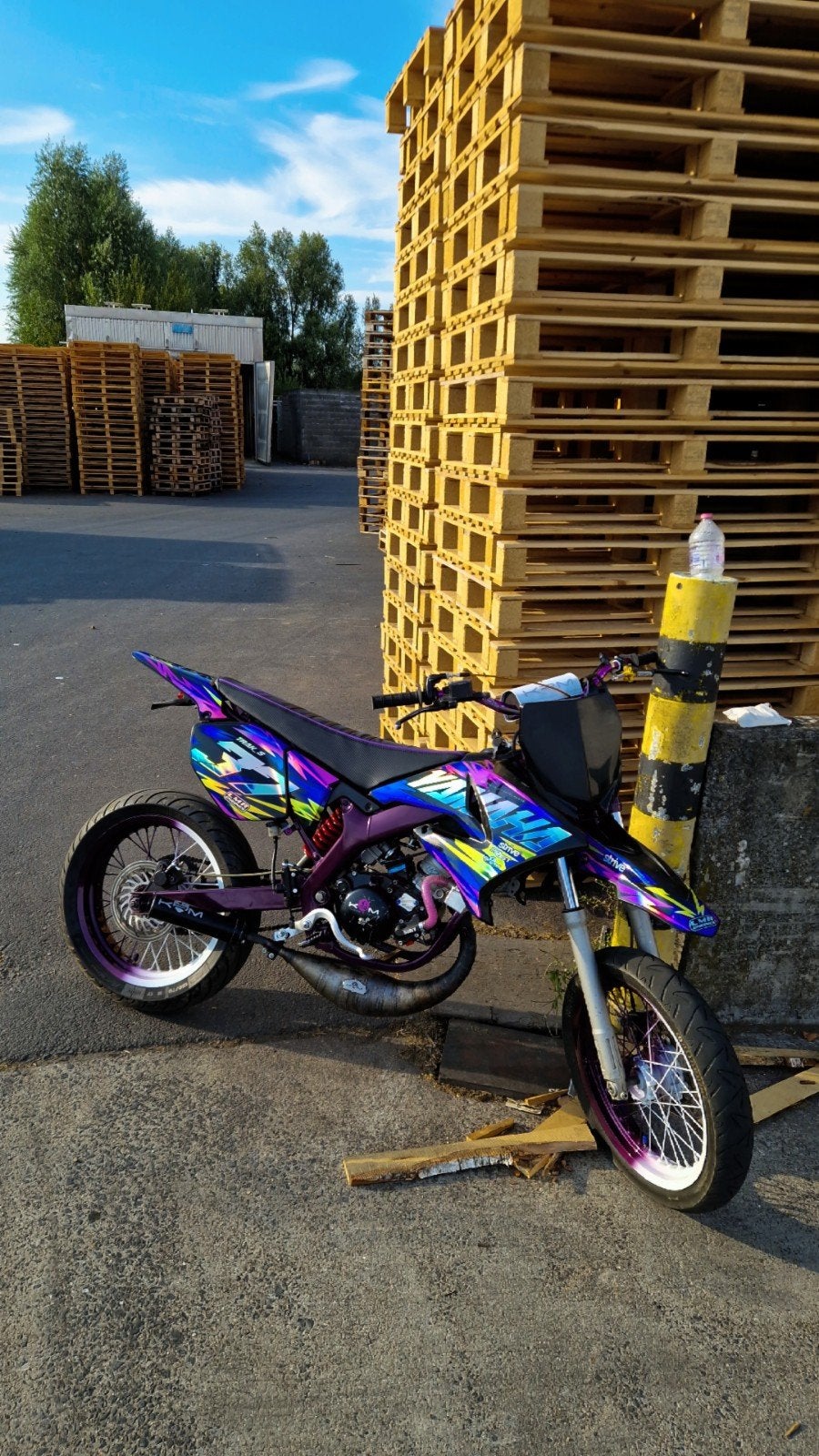 Yamaha Dt50 100 2fast, Fietsen en Brommers, Ophalen, Tweetakt, Overige modellen, Maximaal 45 km/u