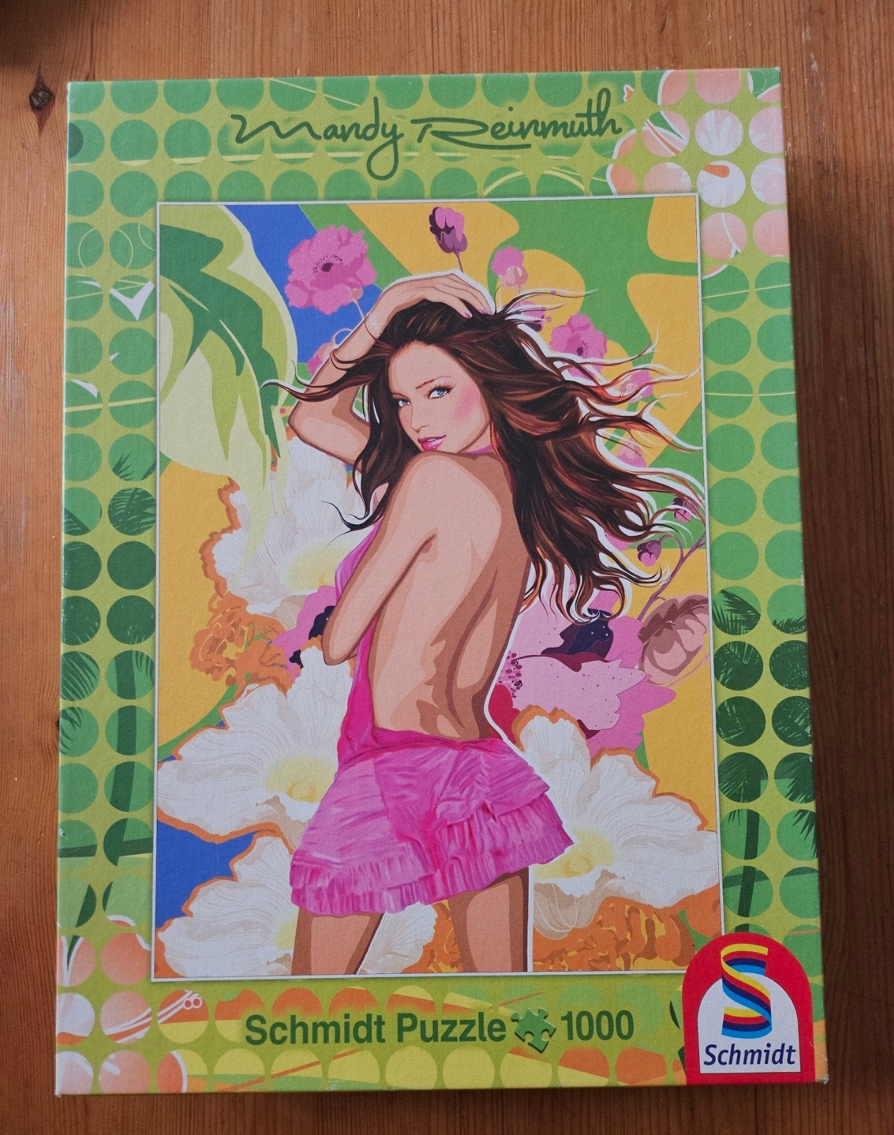 schmidt puzzel 1000, Hobby en Vrije tijd, Ophalen of Verzenden, 500 t/m 1500 stukjes, Zo goed als nieuw