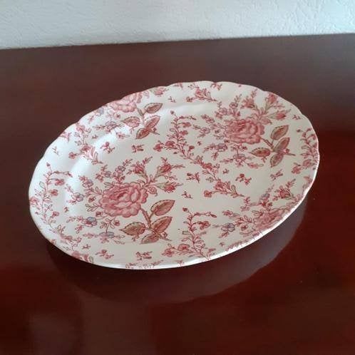 Johnson Brothers/Bros ROSE CHINTZ  Serveerschaal 34 x 28 cm, Overige merken, Landelijk/Boerenbont, Ophalen of Verzenden, Aardewerk