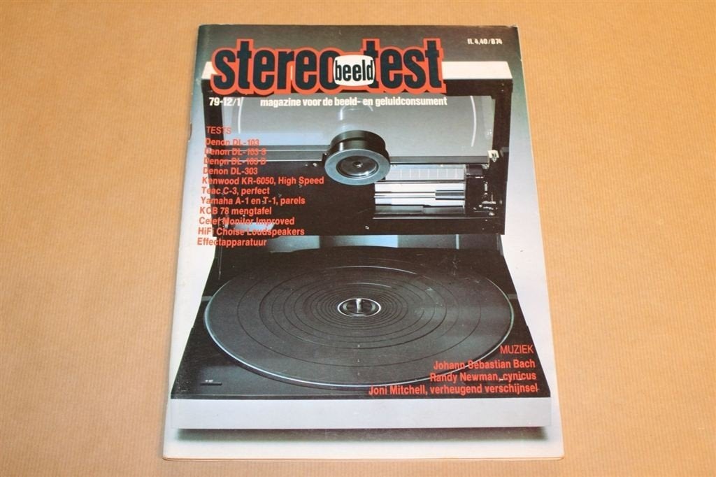Vintage magazine Stereotest - 1979, Ophalen of Verzenden, 1960 tot 1980, Knipsel(s)