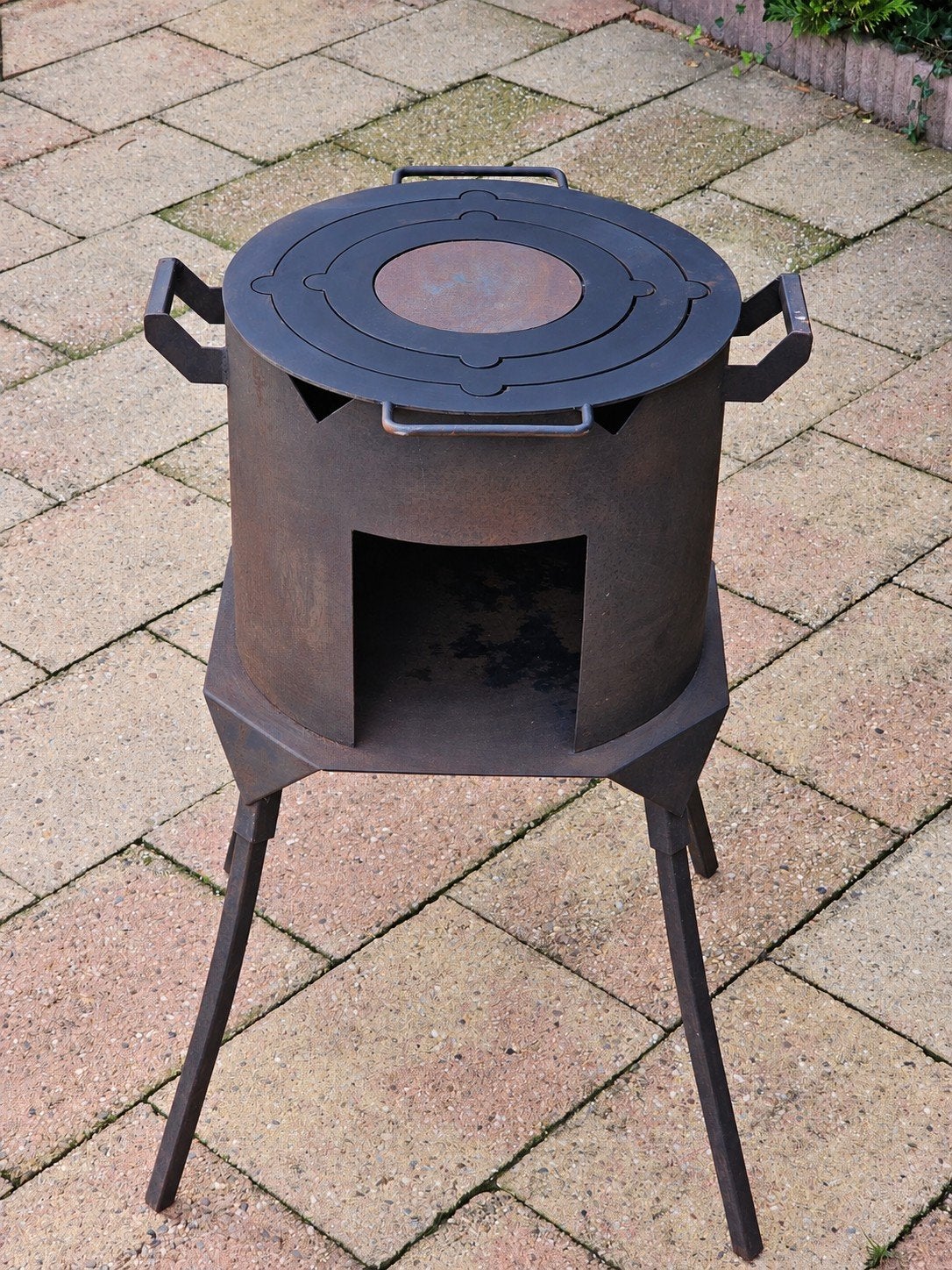 Buiten kookkachel / Kazan-kachel, Tuin en Terras, Minder dan 3 m³, Ophalen