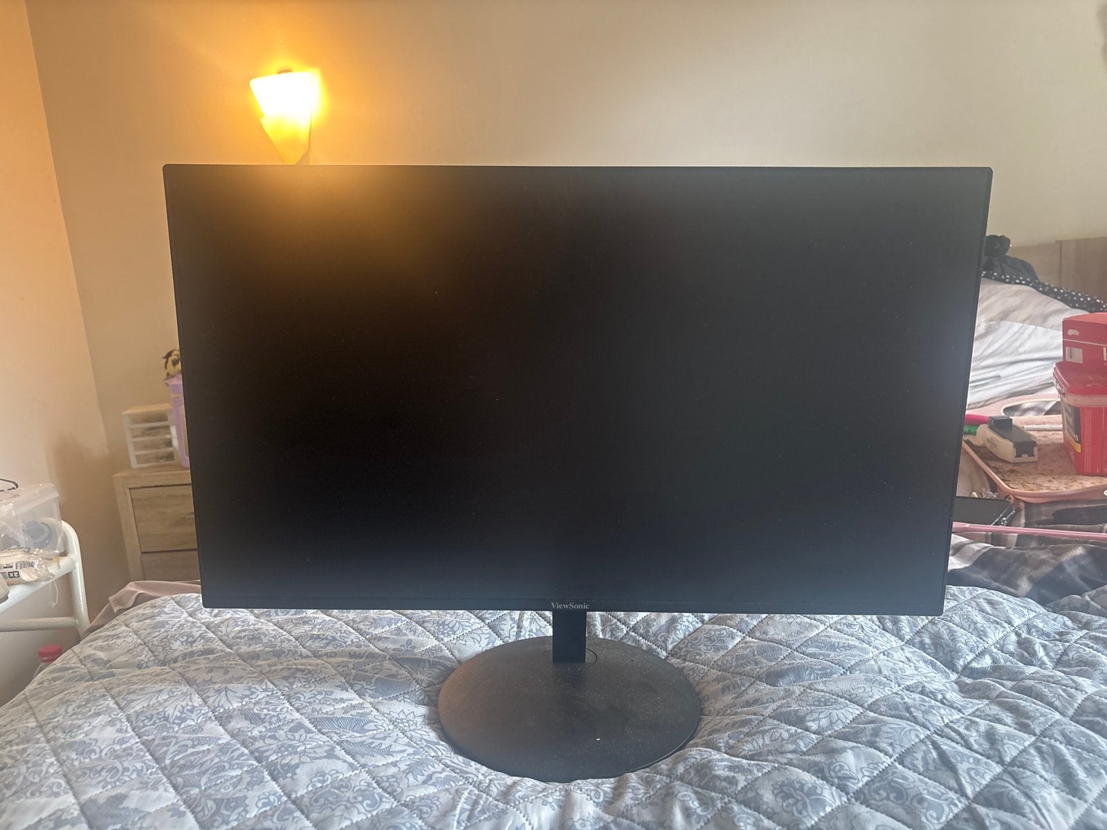 ViewSonic VA24E1-H Full HD Monitor, Ophalen, HDMI, Full HD, Zo goed als nieuw