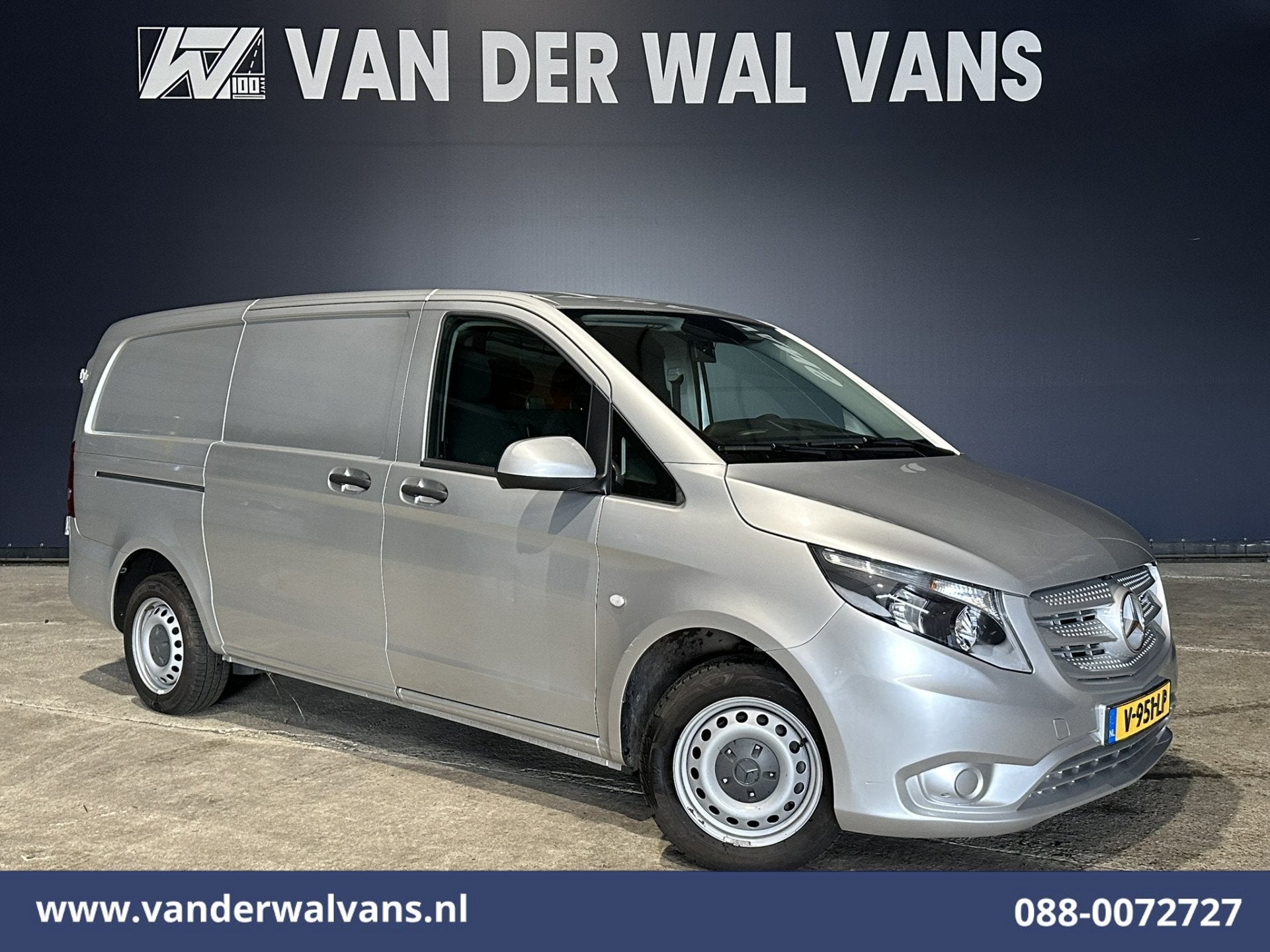 Mercedes-Benz Vito 111 CDI L2H1 Euro6 Airco | Camera | Cruis, Voorwielaandrijving, Stof, 4 cilinders, 2000 kg