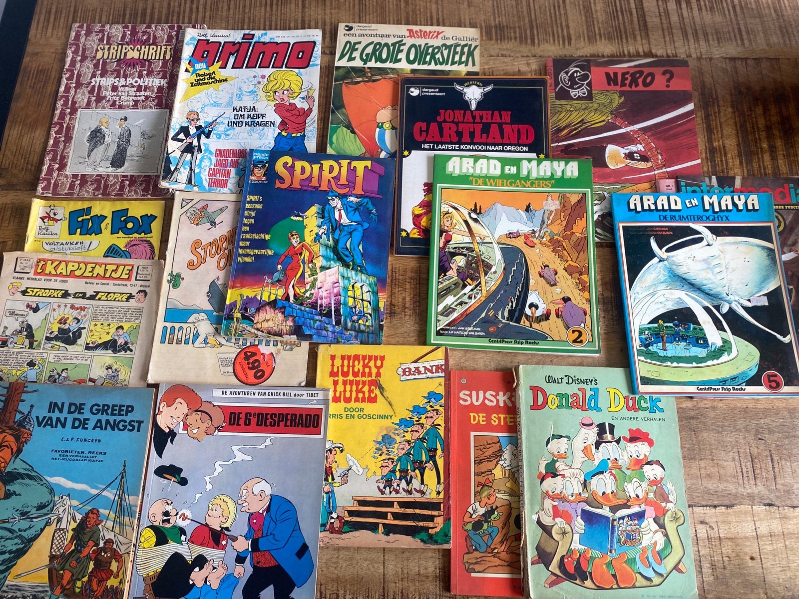 21 stuks diversen strips, Boeken, Meerdere comics, Ophalen of Verzenden, Gelezen, Europa