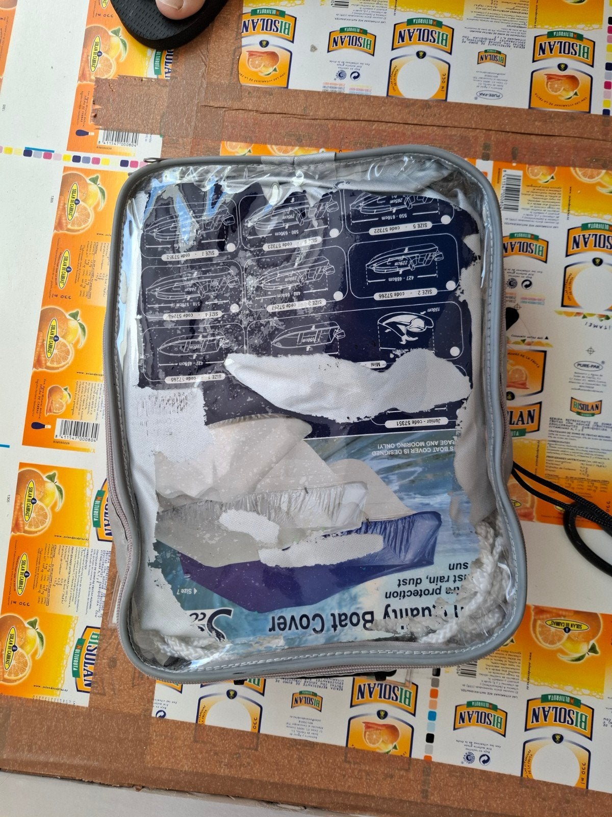 boat cover Hoes bijboot maaat 7, Watersport en Boten, Ophalen, Nieuw