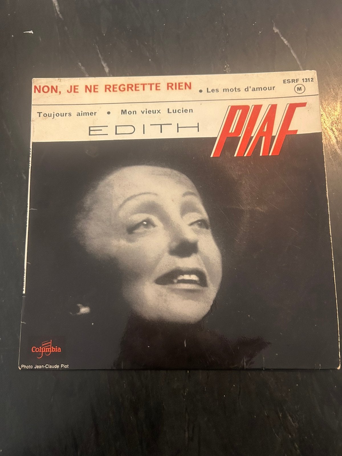 EDITH PIAF NON, JE NE REGRETTE RIEN vinyl 45 toeren, Cd's en Dvd's, Vinyl Singles, Verzenden, Zo goed als nieuw, Wereldmuziek