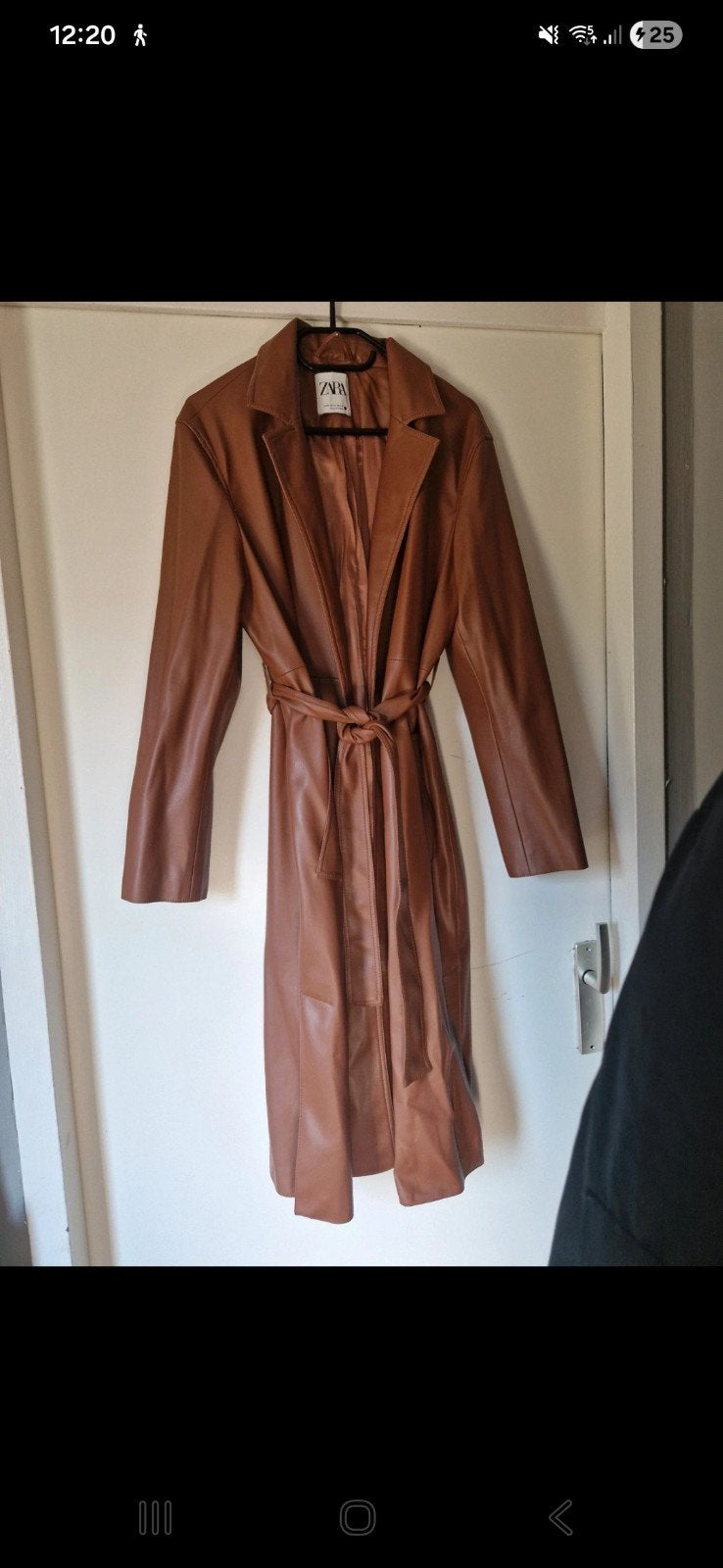 Leren bruine jas van de Zara, Ophalen of Verzenden, Nieuw, Bruin