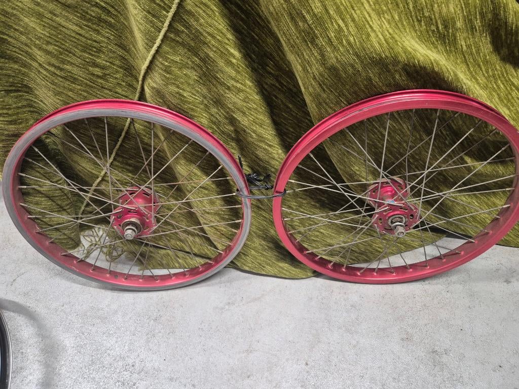 BMX Old school ARAYA velgen 20 inch - 1 set, Ophalen of Verzenden, Gebruikt, BMX, Aluminium