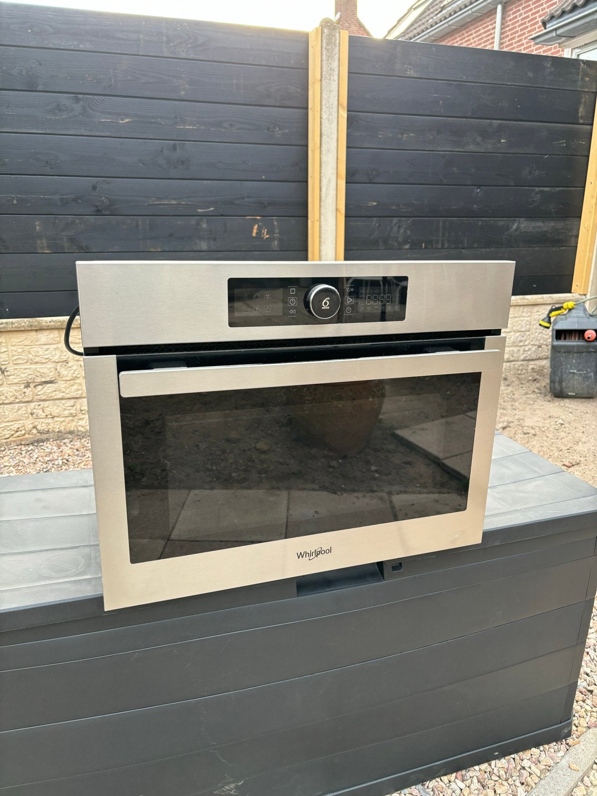 Whirlpool AMW9606 Inbouw Combi-oven, Ophalen, Whirlpool, Gebruikt, Hete lucht