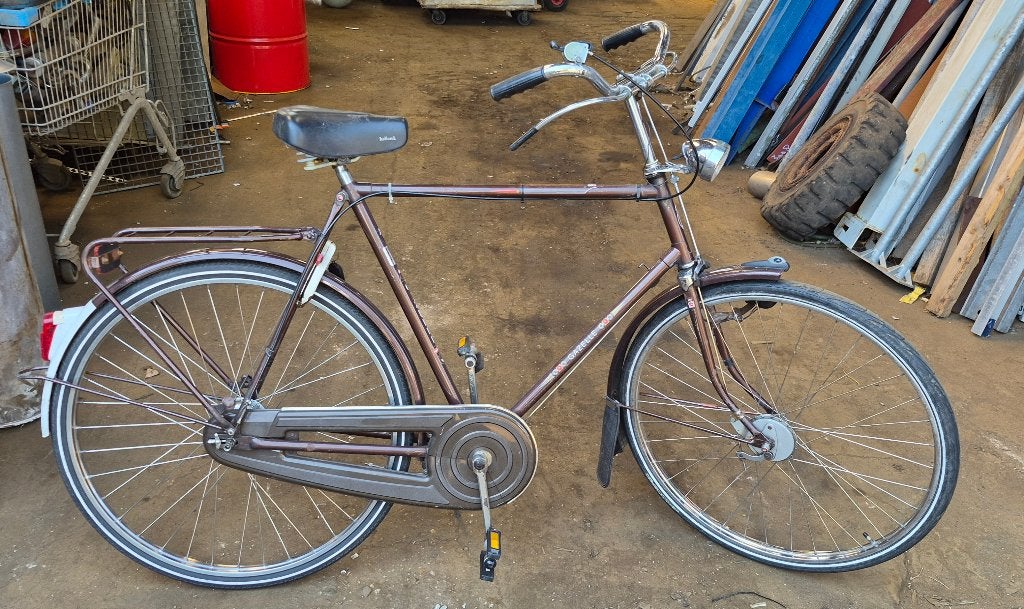 Heren fiets gazelle met stangen, Ophalen, Gebruikt, Versnellingen, 61 tot 65 cm