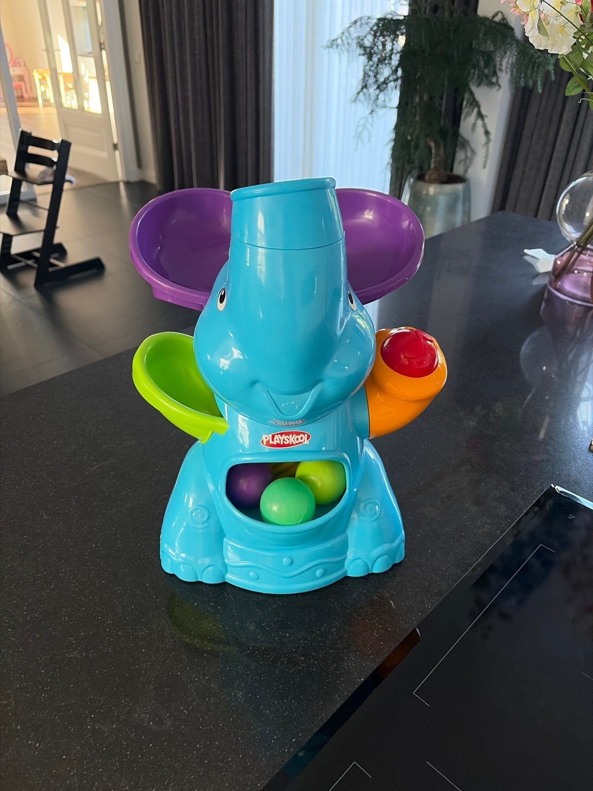 Playskool Olifant Ballenbaan met Geluid, Ophalen of Verzenden, Zo goed als nieuw, Overige typen, Met geluid