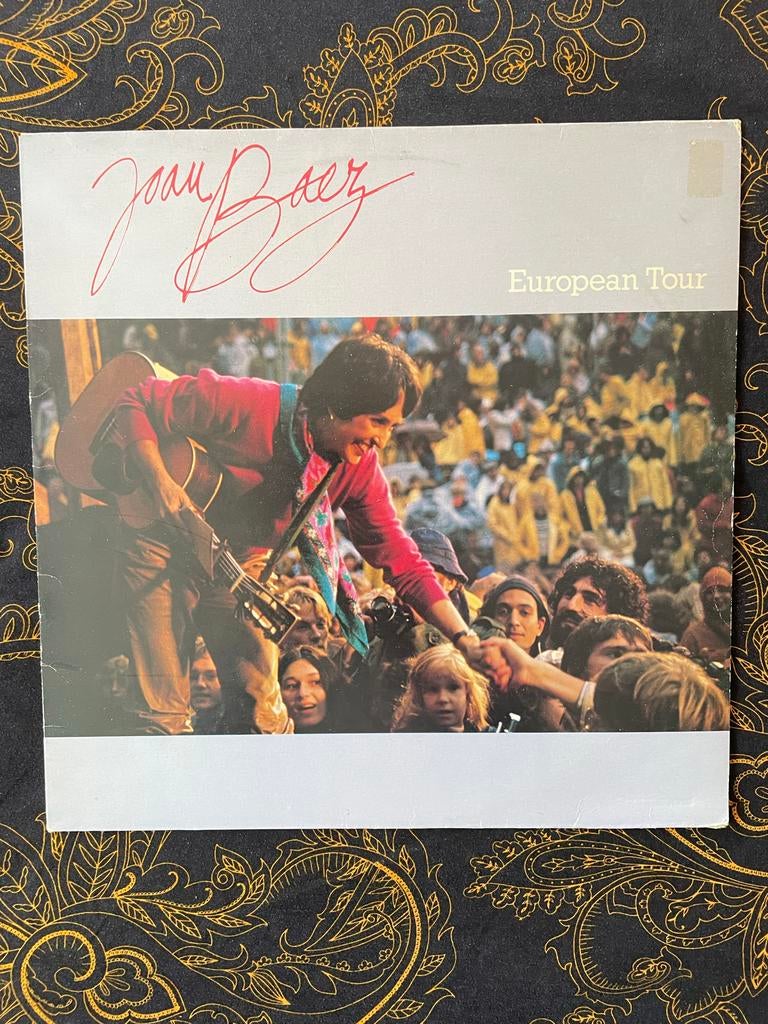 Joan Baez - European Tour LP, Ophalen of Verzenden, 1980 - 1989, Gebruikt, 12 inch