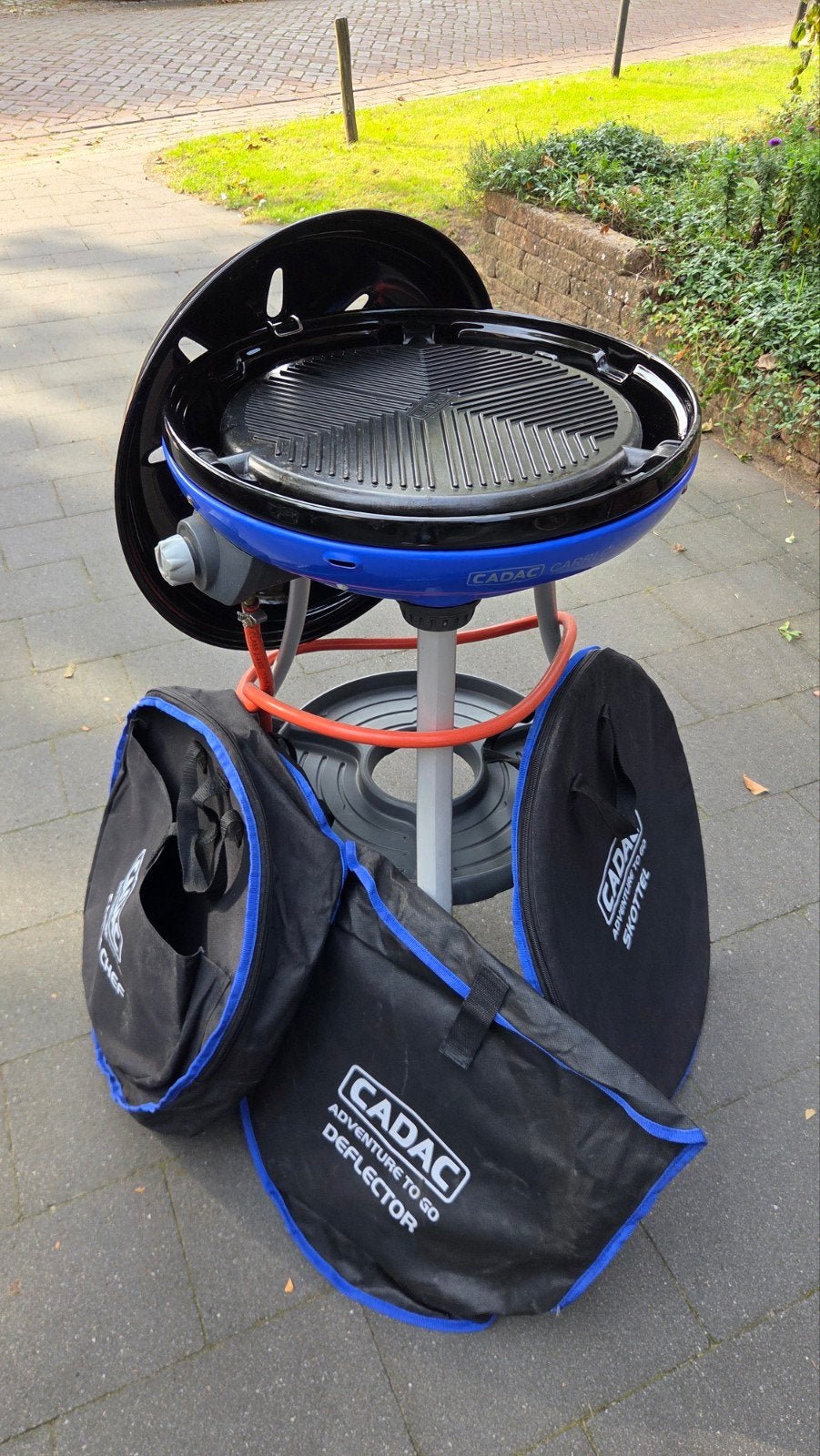 Cadac Carri Chef 2 BBQ/Skottelbraai met accessoires, Ophalen of Verzenden, Gebruikt, Cadac carri chef 2