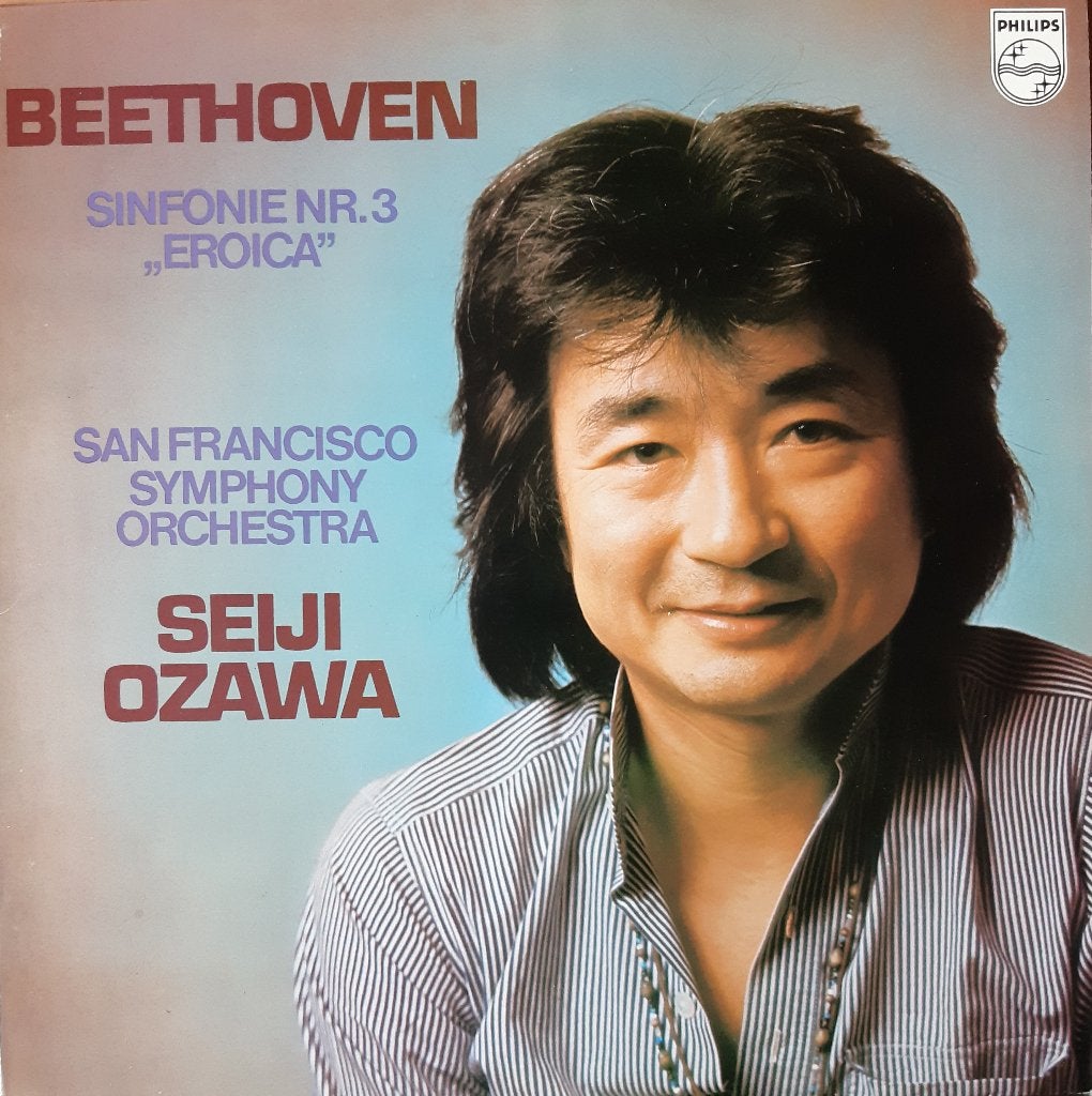 Beethoven - Eroica -Seiji Ozawa, Ophalen of Verzenden, Zo goed als nieuw, Romantiek, 12 inch