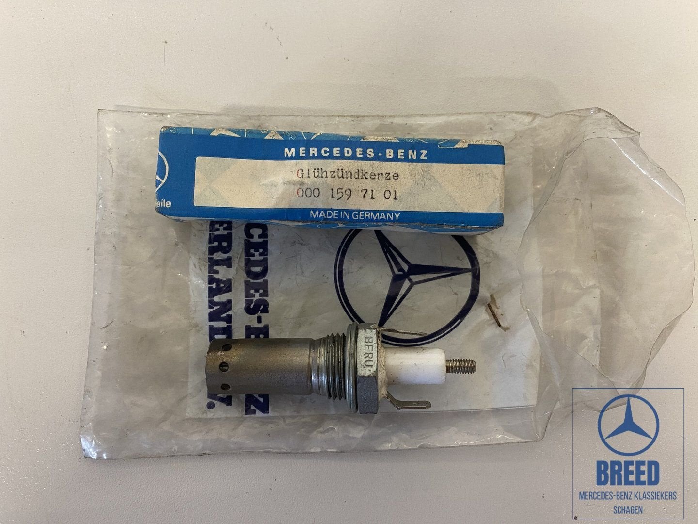 NOS gloeibougie standkachel Mercedes-Benz W116 W123 W126 W14, -, Nieuw, Ophalen of Verzenden, -