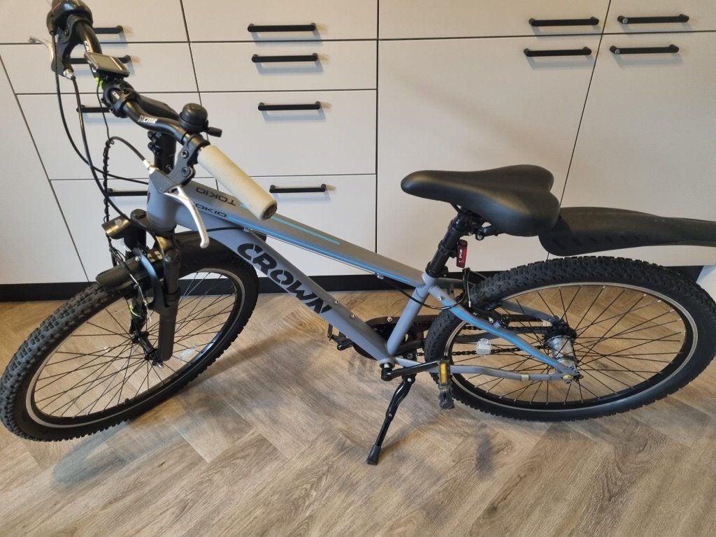 Crown Tokio kinderfiets 24 inch, Gebruikt, Geen vering, Ophalen, Overige merken