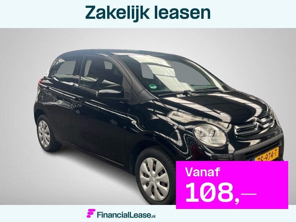 Citroen C1 1.0 VTi Feel, Voorwielaandrijving, Start-stop-systeem, Euro 6, 4 stoelen