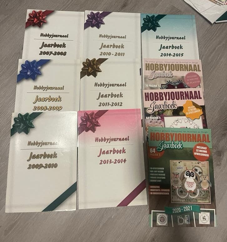 Hobbyjournaal Jaarboeken Collectie (2007-2021), Ophalen of Verzenden, Zo goed als nieuw, Overige thema's, Overige typen