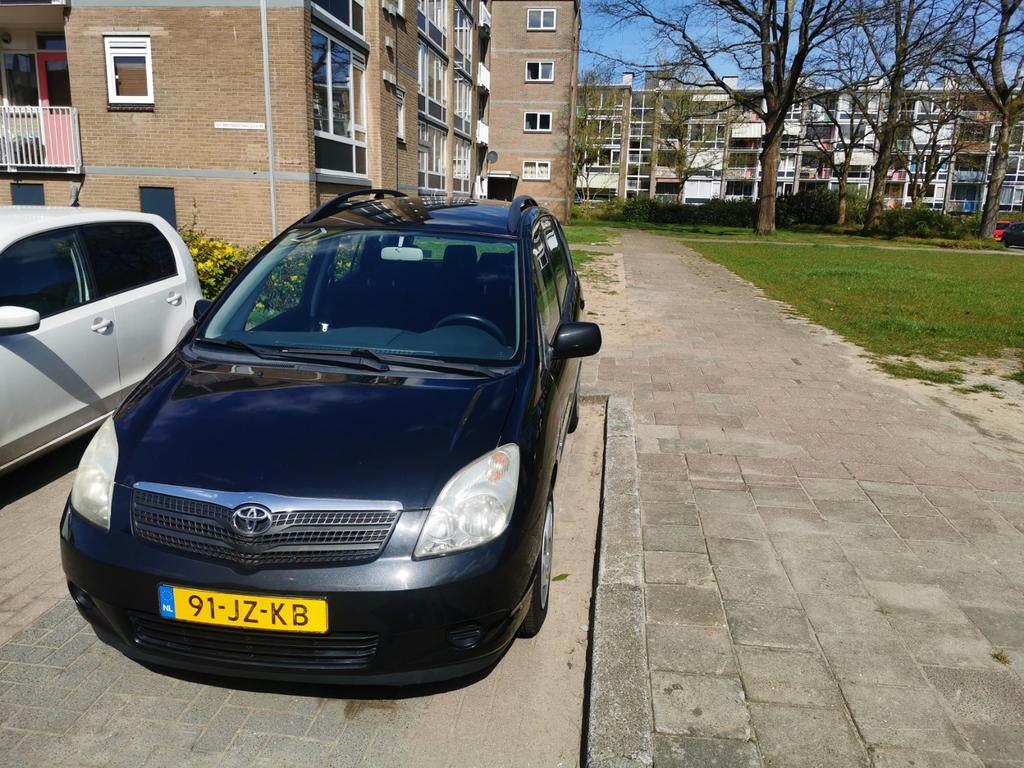 Toyota Corolla Verso 1.6 Vvt-i 2002 Zwart, Voorwielaandrijving, 4 cilinders, Zwart, 1200 kg